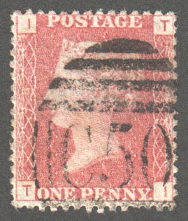 Great Britain Scott 33 Used Plate 79 - TI - Click Image to Close